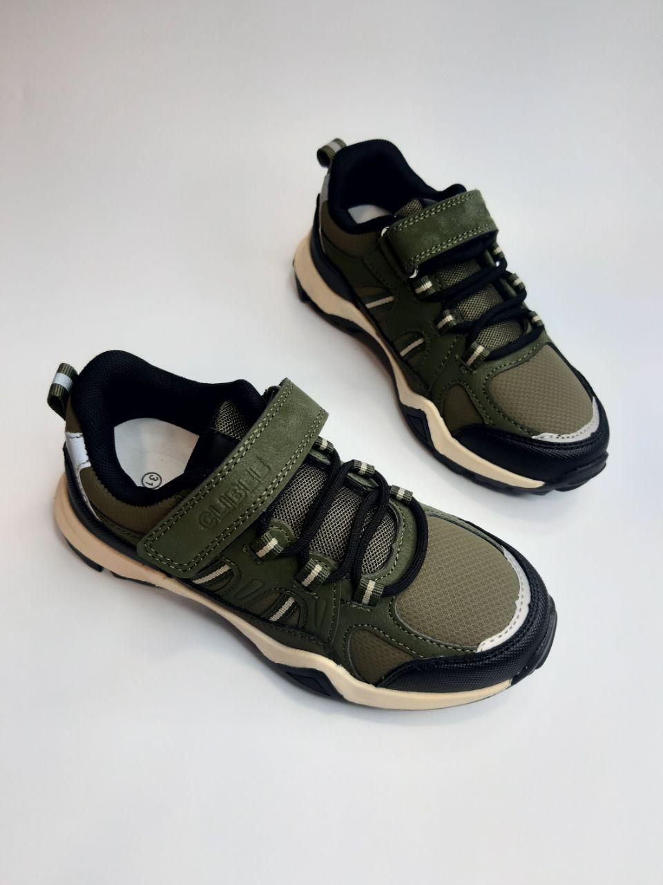 Кросівки Clibee для хлопчика р. 34 22 см Хакі (356 EC green) - фото 3