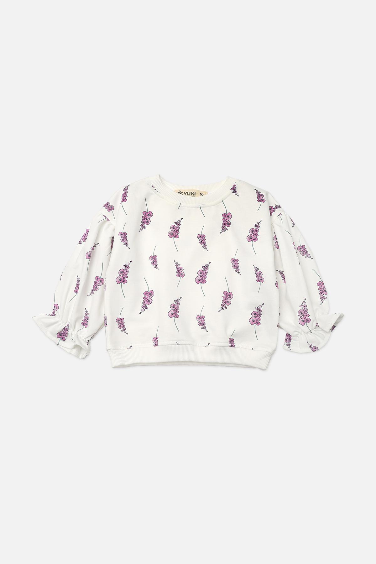 Свитшот для девочки 98 см Молочный (ЦБ-00271944)