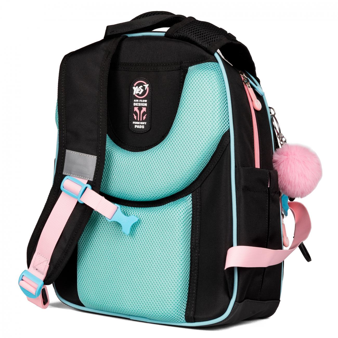 Рюкзак шкільний ортопедичнийй Yes Pusheen з пеналом і ланчбоксом (202775) - фото 11