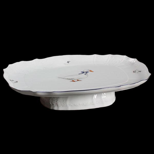 Піднос Thun Bernadotte прямокутний на ніжці 40 см (00000003186)