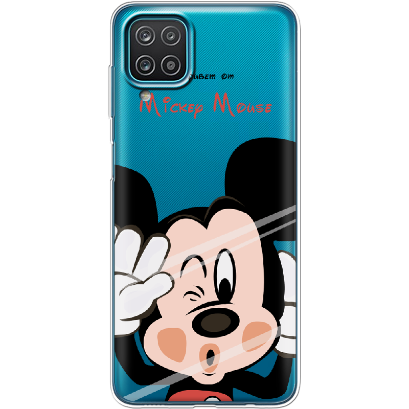 Чохол Boxface Samsung A125 Galaxy A12 Mister M Прозорий силікон (41506-cc58-41506)