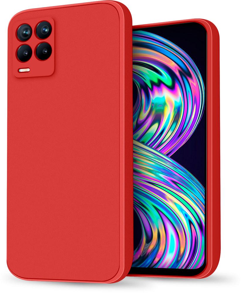 Силиконовый чехол HardCorner для Realme 8 Red (29964-2D)