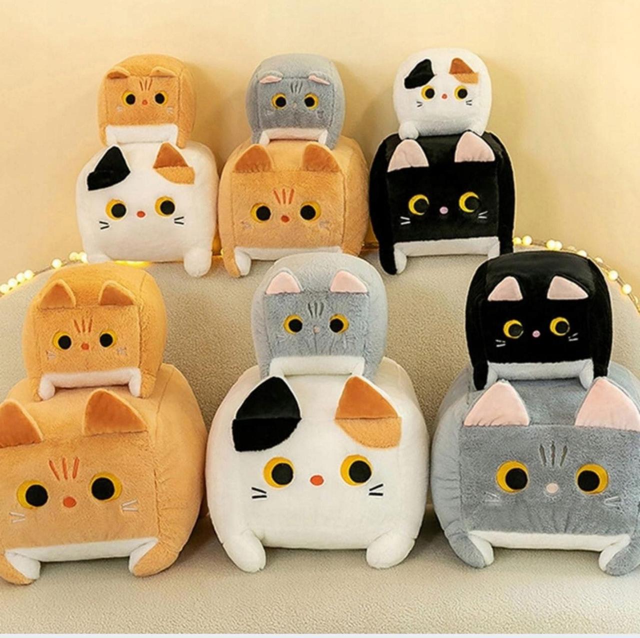 Игрушка мягкая/плюшевая мультяшный Котокуб 40 см