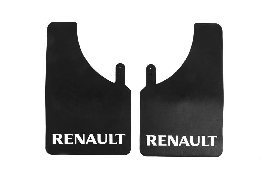Брызговики Polytep для Renault резина Черный 230х375 мм 2 шт. (131472)