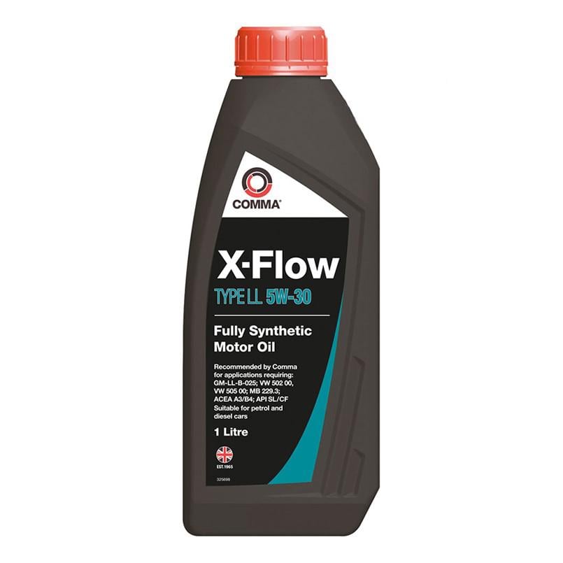 Моторне масло COMMA X-FLOW TYPE LL 5W-30 1 л (XFLL1L)