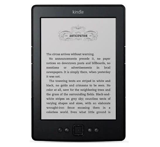 Електронна книга Amazon Kindle 5th GEN WI-FI усі формати Black (22449374)