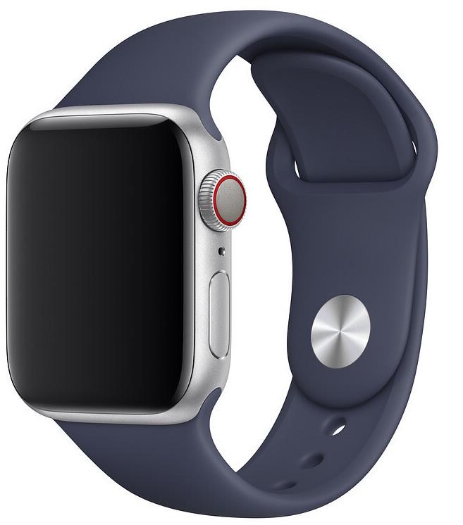 Силиконовый ремешок Band Sport Series for Apple Watch 45/44/42mm, Midnight Blue (HC)