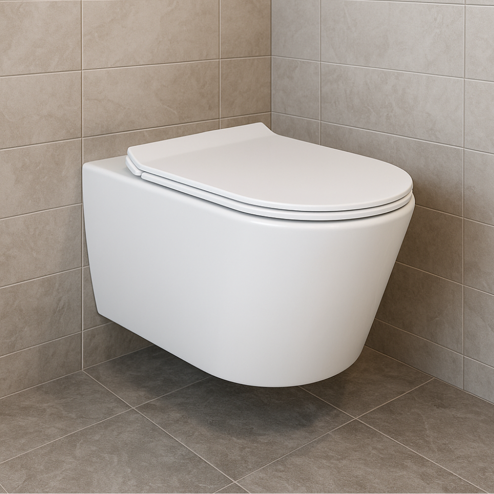 Унітаз підвісний Keramika Nova W106 безобідковий з кришкою - фото 9 Унітаз підвісний Keramika Nova W106 безобідковий з кришкою - фото 9