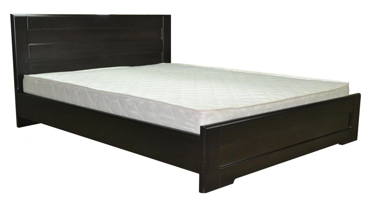 Кровать полуторная Неман 140 Кармен с металлическим каркасом МДФ 1465х2064х900 мм Венге (40573)