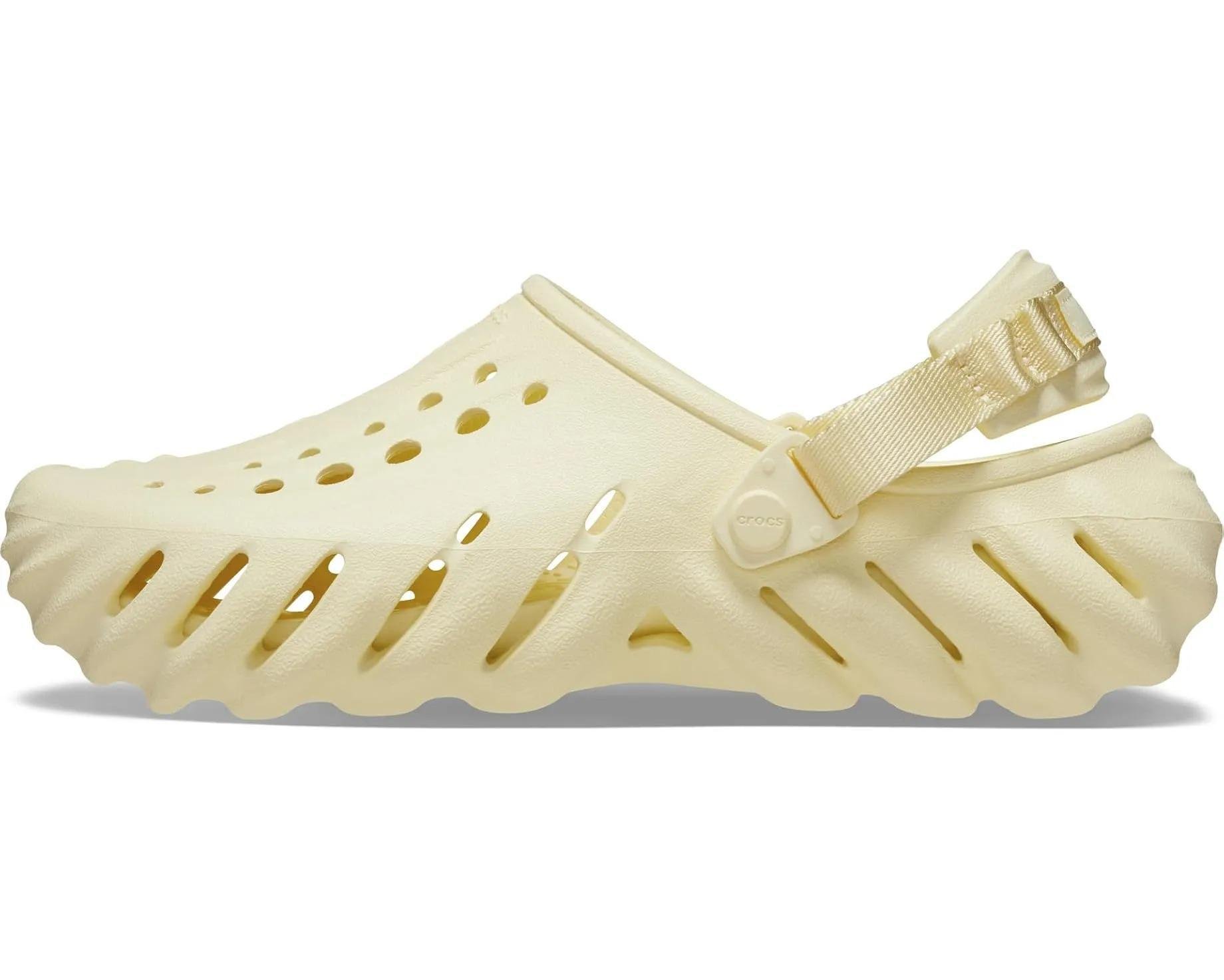 Сабо Crocs Echo Clog M9W11 р. 42 43-27 см Buttercream (207937-W) - фото 3 Сабо Crocs Echo Clog M9W11 р. 42 43-27 см Buttercream (207937-W) - фото 3