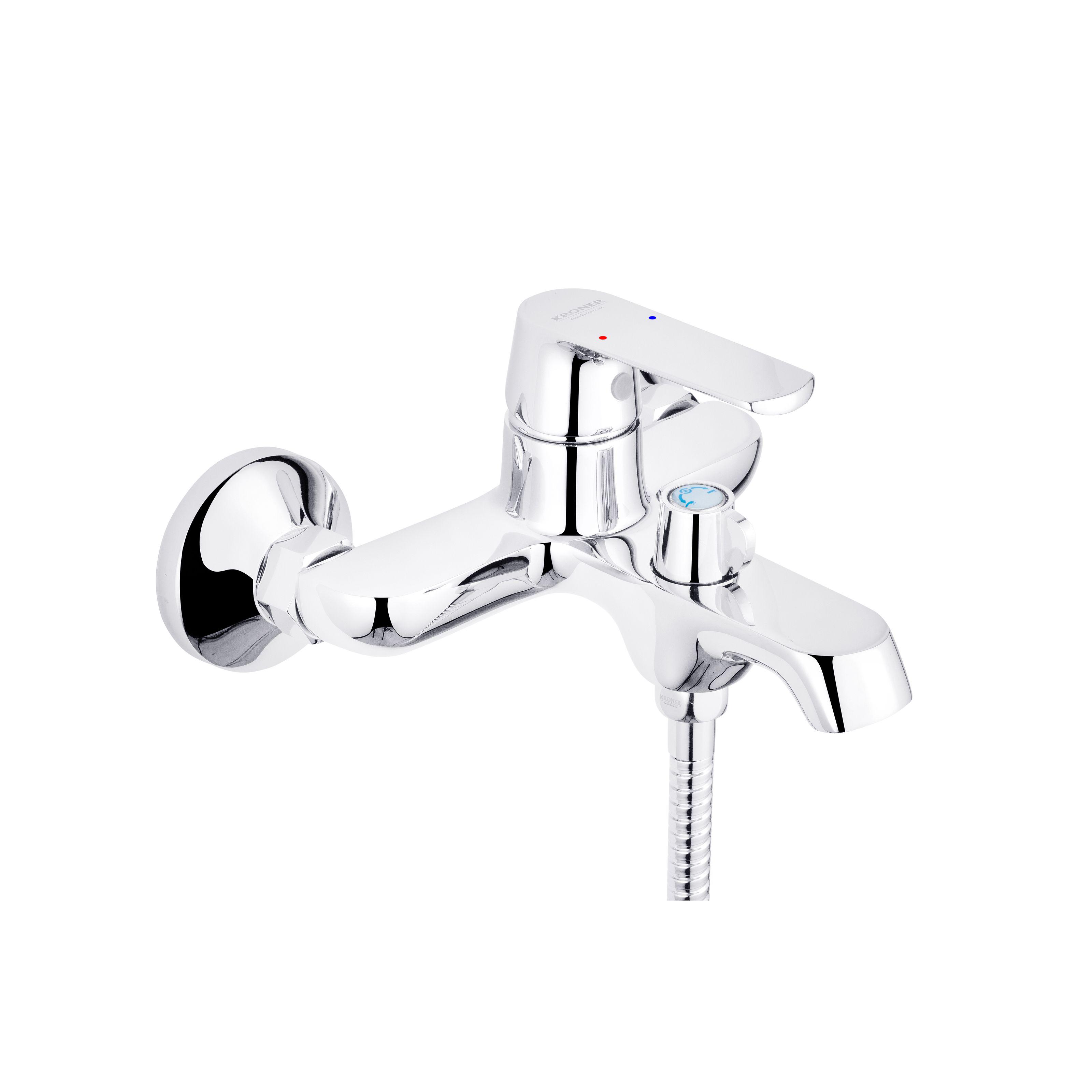 Смеситель для ванны Kroner Armada-C060 CV024312 однорычажный Хром (140882)