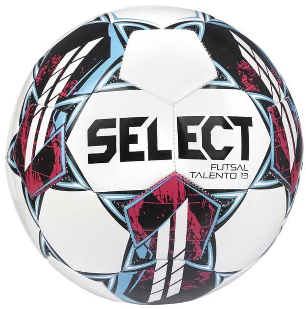 М'яч футзальний Select Futsal Talento 13 v22 57.0-59.0 Уні р. 3 Біло-синій (106246-464)