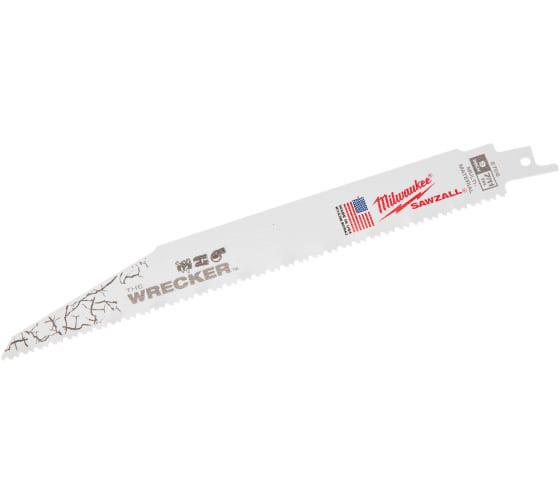 Полотно для сабельной пилы по дереву и металлу Milwaukee WRECKE 5 шт. (48005706)