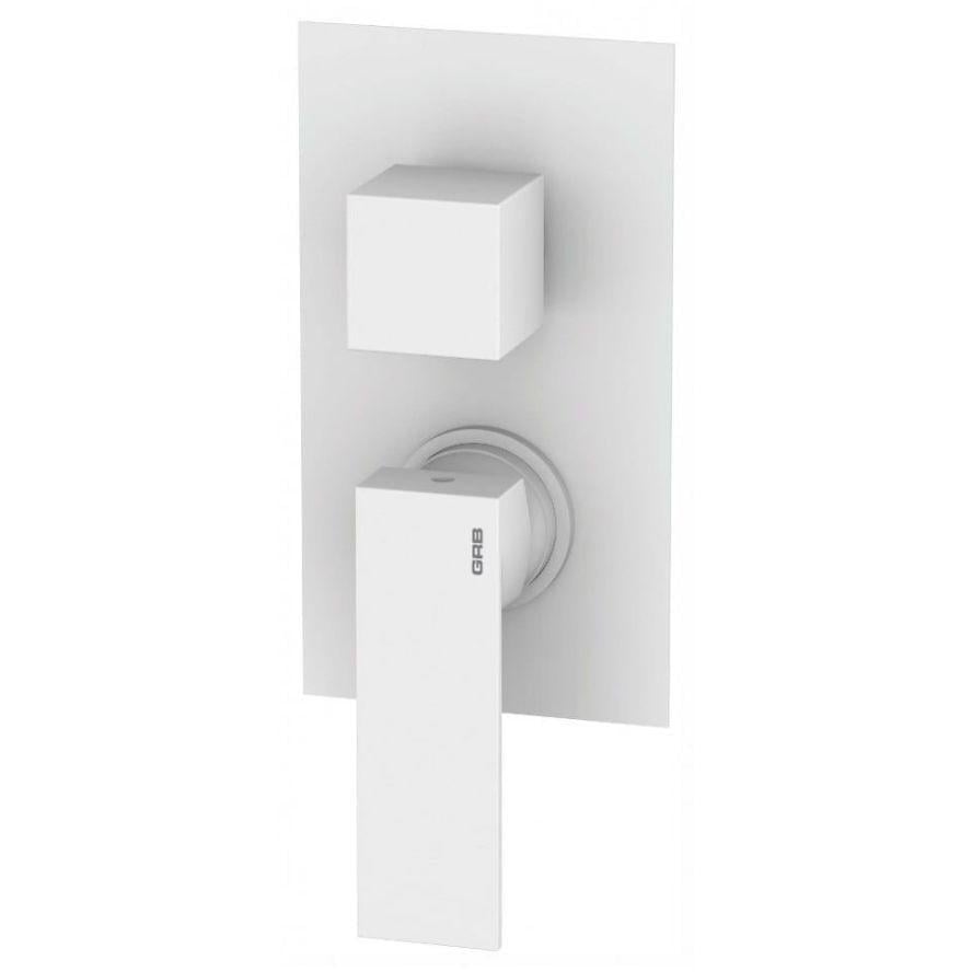 Смеситель скрытого монтажа для ванны GRB Kala Белый матовый (60135602)