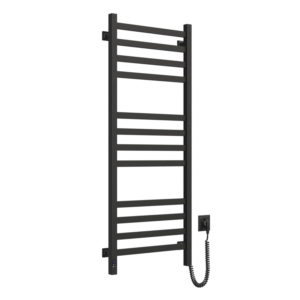 Рушникосушарка електрична NAVIN Avangard 480x1200 Sensor з Wi-Fi правобічна з таймером Чорний муар (12-228055-4812)