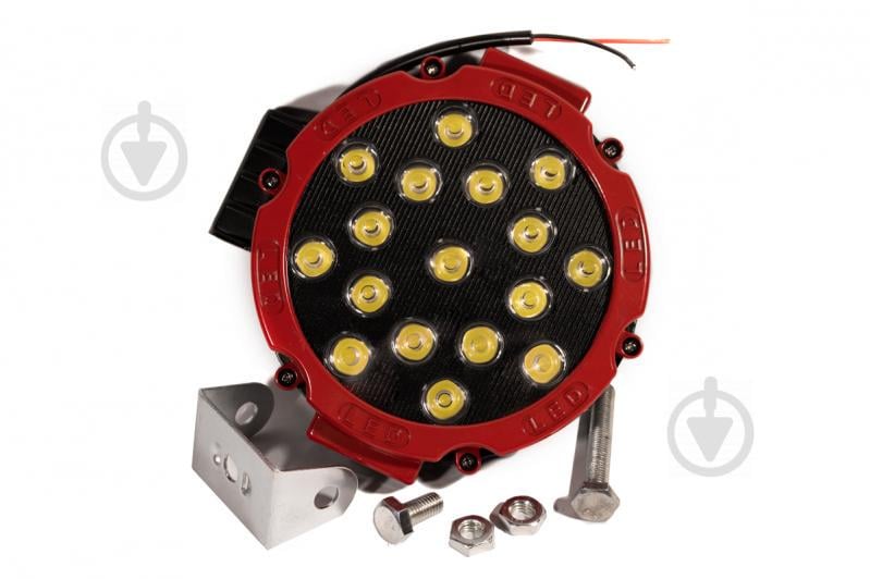 Светодиодная фара AllLight 51W RED 17chip OSRAM 3535 spot 9-30V Светодиодная фара AllLight 51W RED 17chip OSRAM 3535 spot 9-30V