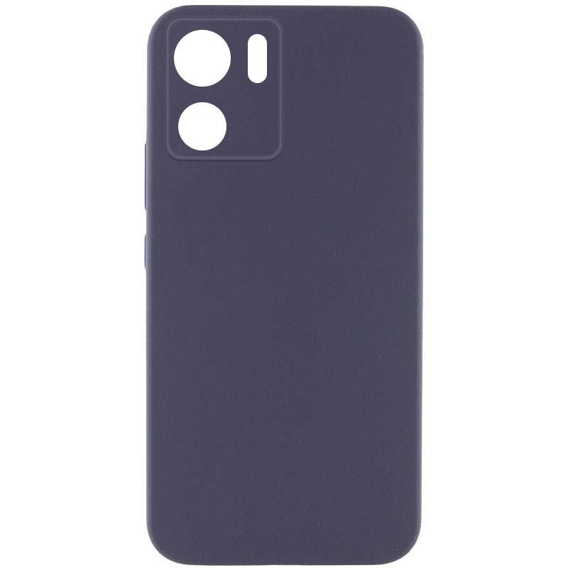 Противоударный чехол Silicone Cover Lakshmi Full Camera (AAA) для Motorola Edge 40 Серый / Dark Gray