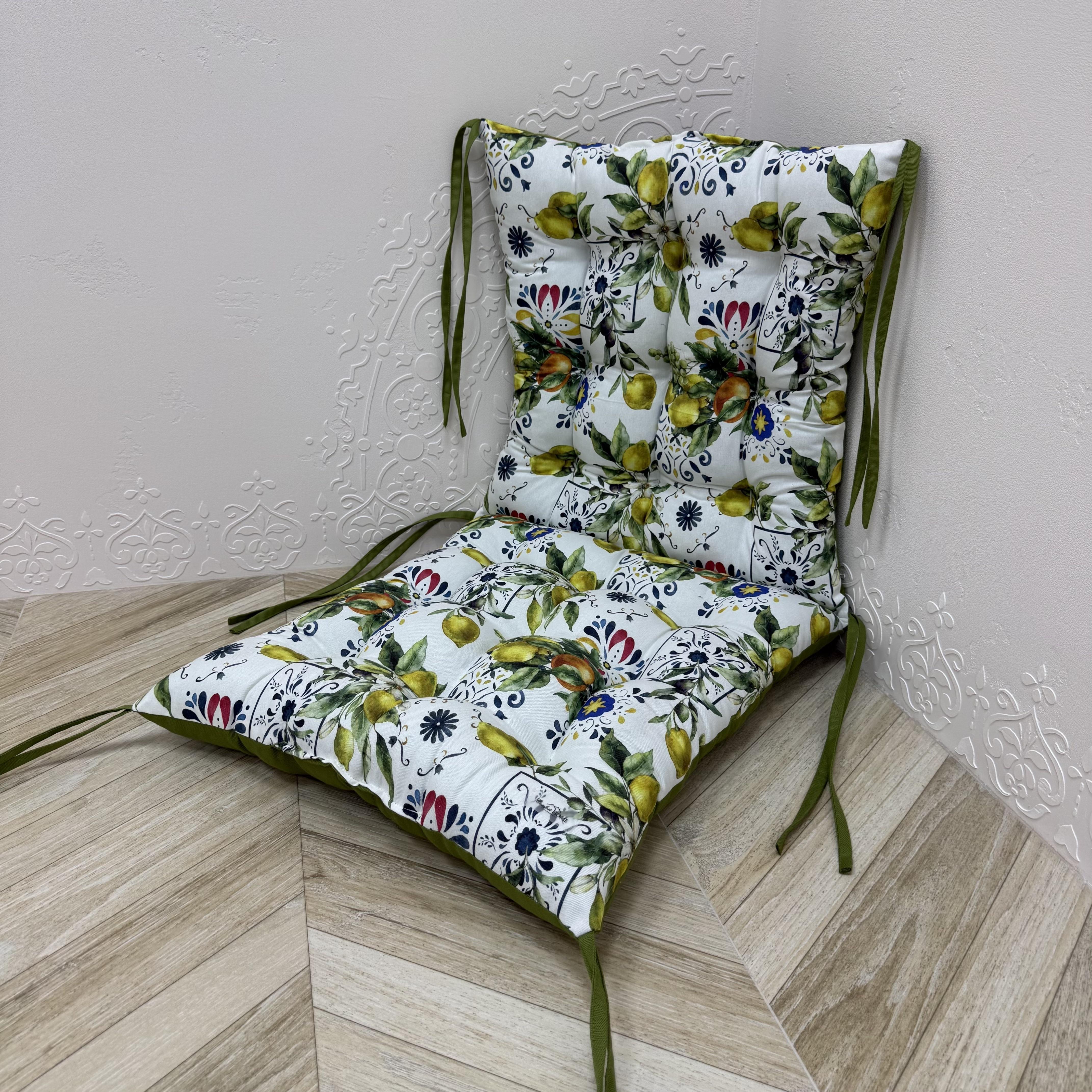 Подушка для крісла Comfort Home Sicily панама 40х40х40 см