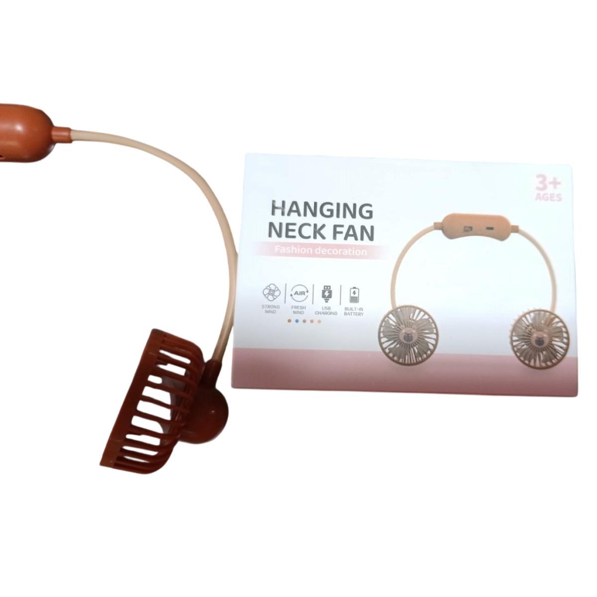 Вентилятор Capibara Hanging Neck Fan USB WL-1557 возраст 3 портативный подвесной на шею Brown (200309) - фото 10 Вентилятор Capibara Hanging Neck Fan USB WL-1557 возраст 3 портативный подвесной на шею Brown (200309) - фото 10