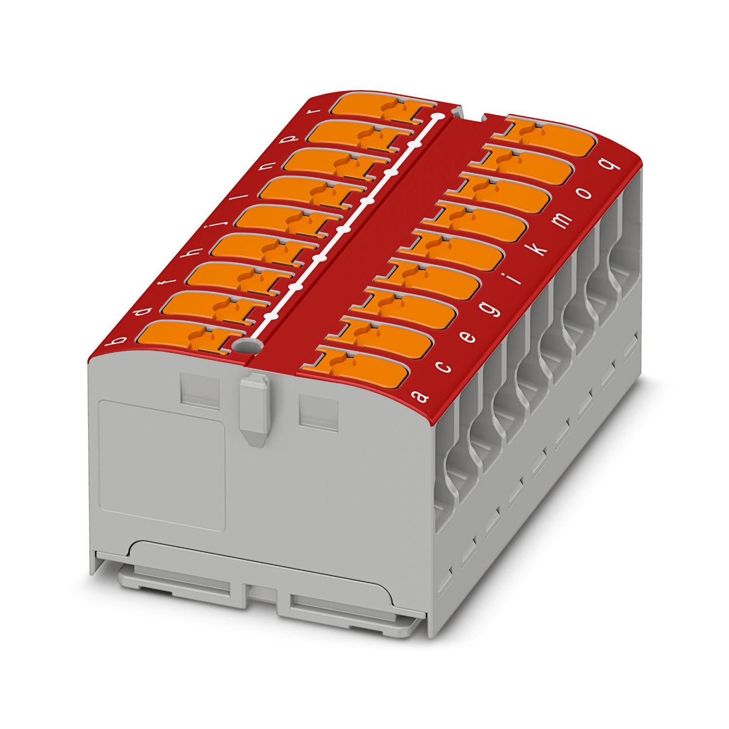 Распределительный блок Phoenix Contact PTVFIX 18х2,5 RD 450V 24A Красный (1019579)