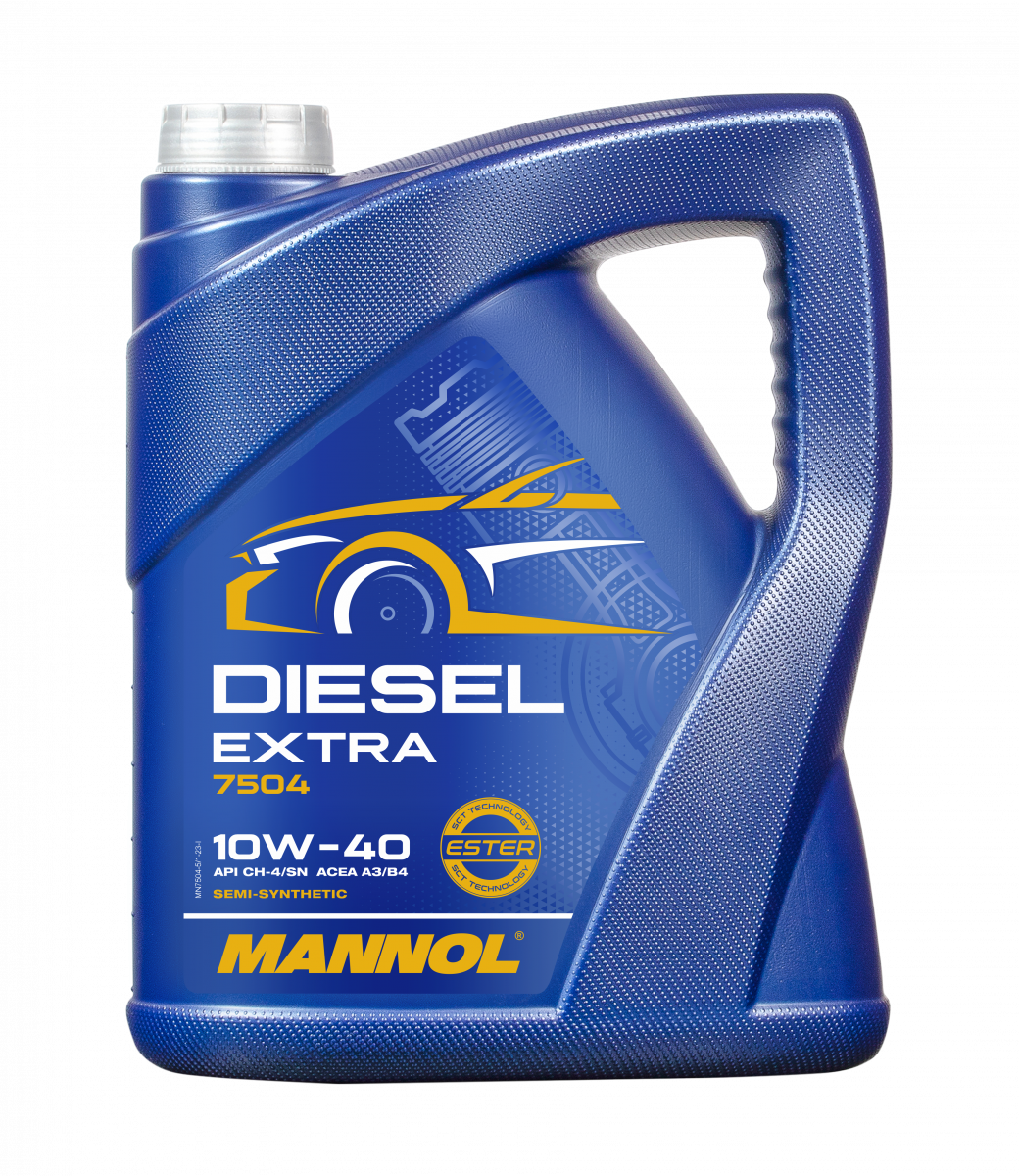 Моторне мастило Mannol Diesel Extra 7504 5л 10W40 (7504-5)