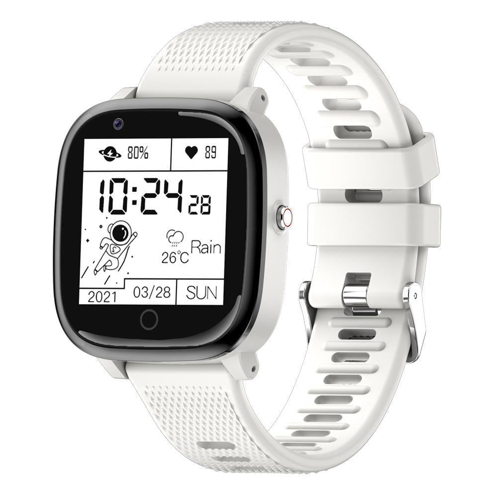 Смарт-часы детские Lemfo K75 с SIM/GPS прослушкой/камерой/видеозвонком Белый (36237910)