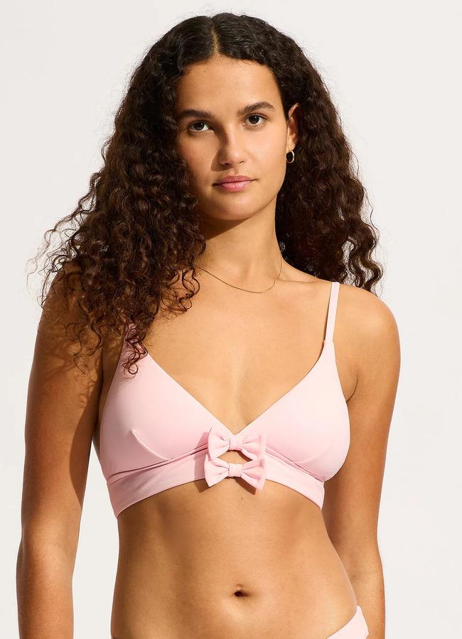 Верх купальника Seafolly М Розовый (31547-241-bloss)