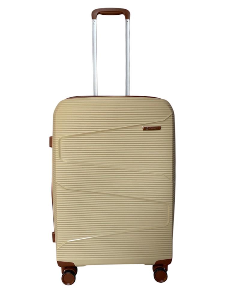 Валіза дорожня середня AIRTEX Worldline 293 поліпропілен M Кремовий - фото 1 Валіза дорожня середня AIRTEX Worldline 293 поліпропілен M Кремовий - фото 1