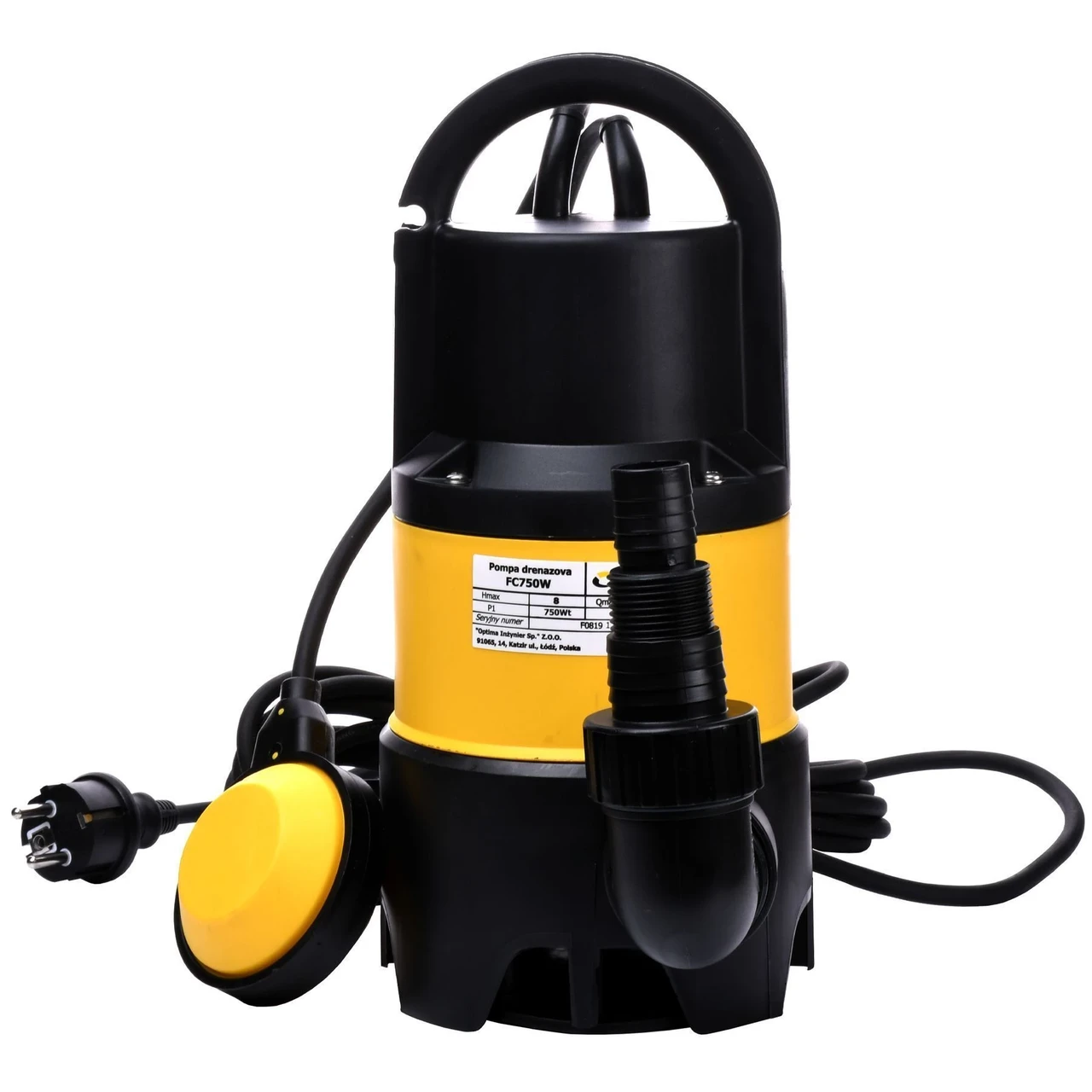 Насос дренажний Optima FC750W 0,75 кВт (11000736)