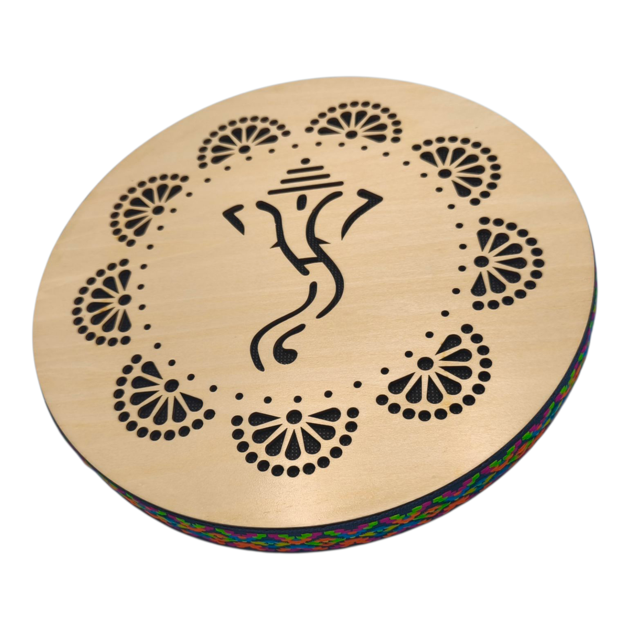 Шум струмка/океану/дощу/води для медитації та йоги 25 см Світло-бежевий (30895996)