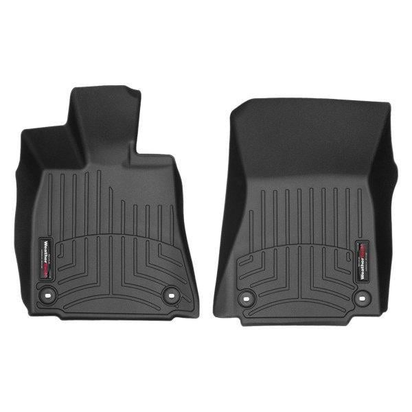 Коврики в салон WeatherTech для Lexus IS 2013- 2WD/RC 2015- с бортиком передние Черный (446241)