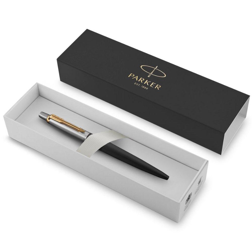 Шариковая ручка Parker Jotter 17 Bond Street Black (GT BP 14 032) - фото 3