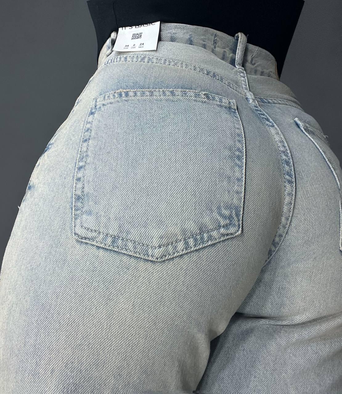 Джинси жіночі ITS Basic 3146 Loose Fit Tint вільний крій прямі р. 34 Блакитний (2242) - фото 10 Джинси жіночі ITS Basic 3146 Loose Fit Tint вільний крій прямі р. 34 Блакитний (2242) - фото 10