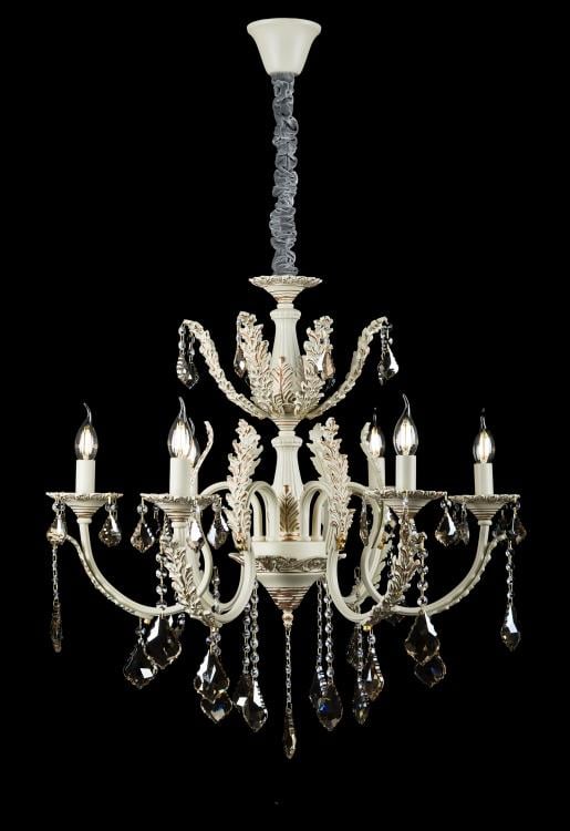 Люстра свеча Ray L3024/6 WT (IR007055)