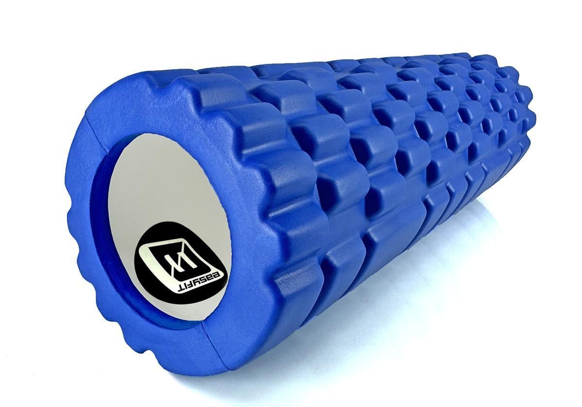 Массажный роллер EasyFit Grid Roller Mini 30 см Синий (EF-2017-BL)