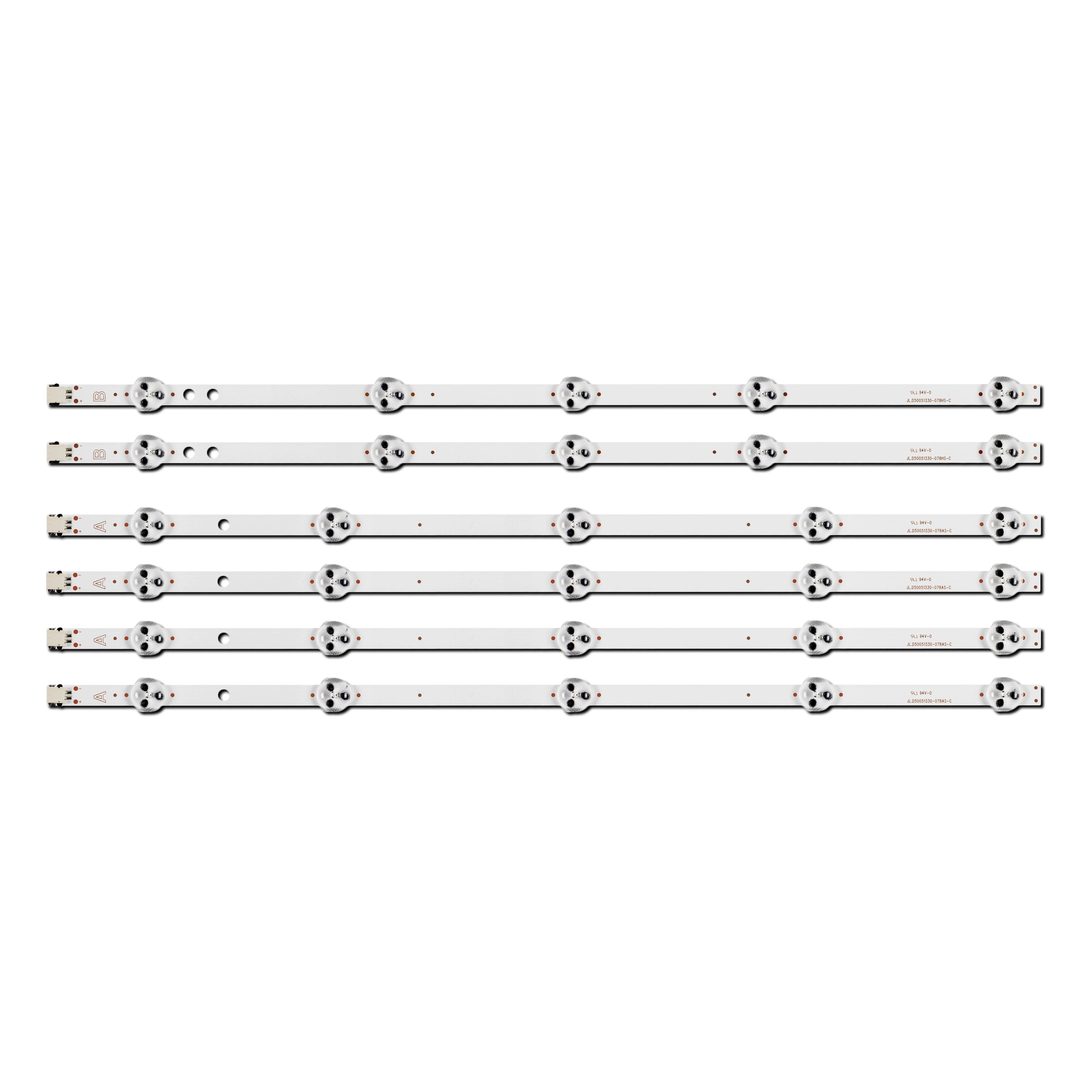 Комплект LED подсветки для V JL.D50051330-078AS-C JL.D50051330-078HS-C VESTEL 500DRT VNB A/B-TYPE SVV500A51A/B 50" 6 шт. (ART-14980) Комплект LED подсветки для V JL.D50051330-078AS-C JL.D50051330-078HS-C VESTEL 500DRT VNB A/B-TYPE SVV500A51A/B 50" 6 шт. (ART-14980)