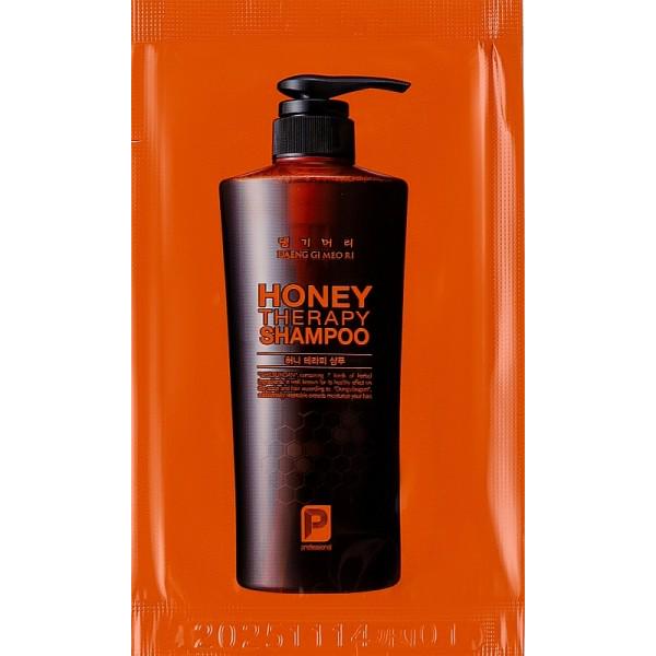 Пробник шампуню для волосся Daeng Gi Meo RI Honey Therapy Shampoo Медова терапія 7 мл - фото 1