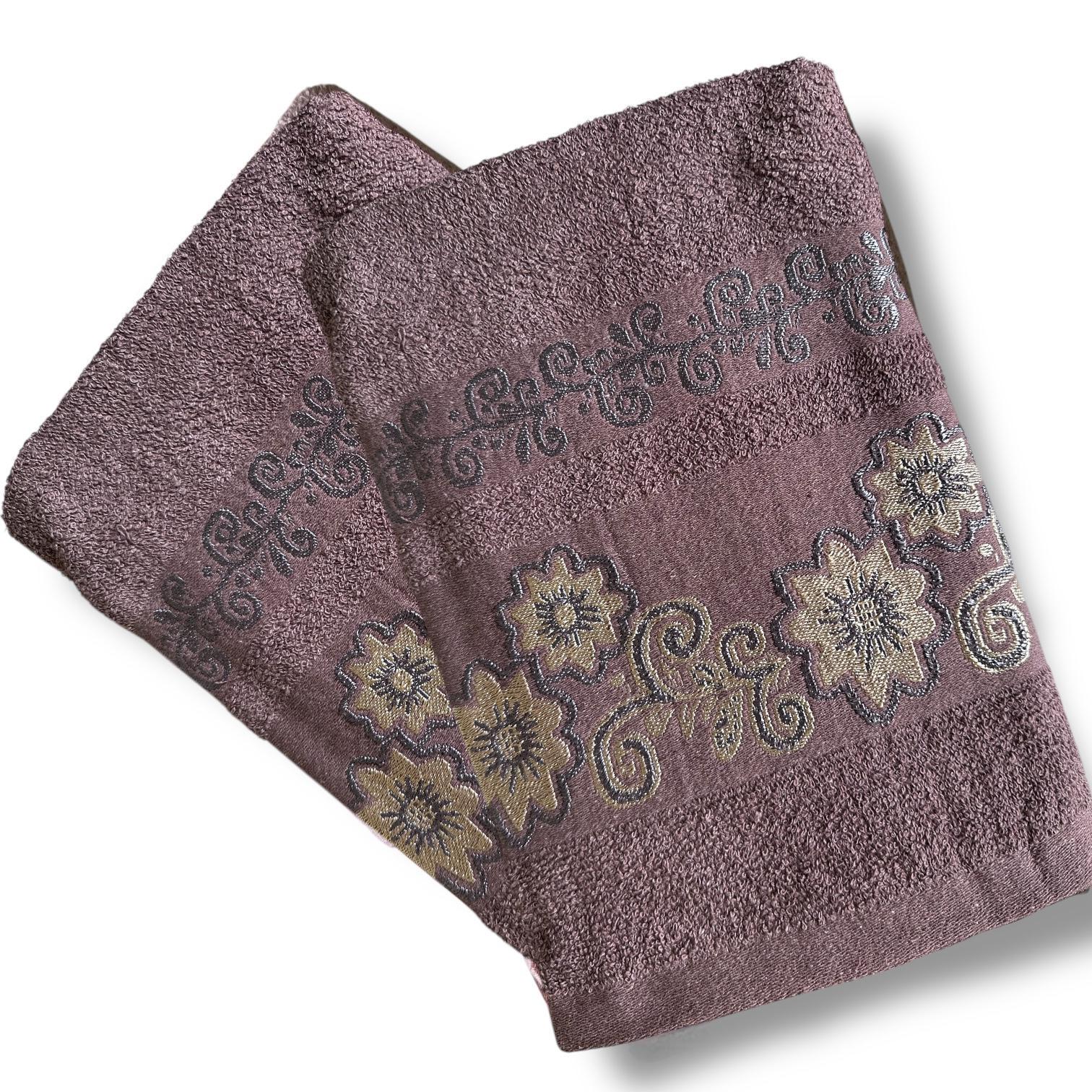 Полотенце махровое Malloory Home 70x140 см Коричневый (95-385-4)