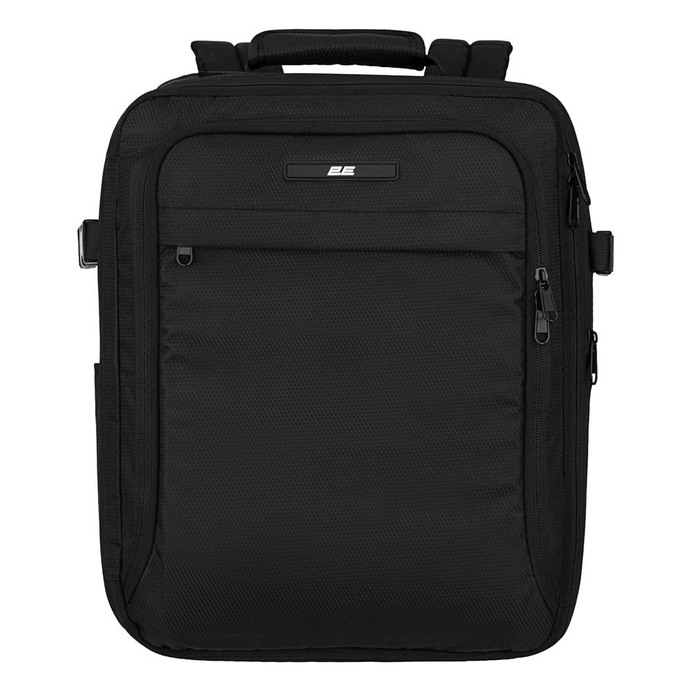 Набір валіз дорожніх 2E Trek поліестер замок TSA з 4 колесами S/M та 2 рюкзаки Cabin Чорний (2E-SPE-TREK-SET4-BK) - фото 8 Набір валіз дорожніх 2E Trek поліестер замок TSA з 4 колесами S/M та 2 рюкзаки Cabin Чорний (2E-SPE-TREK-SET4-BK) - фото 8