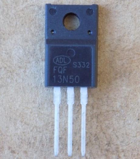 Транзистор FQF13N50 FQF13N50D2 для KEF13N50 13A/500V/TO220F (50790)