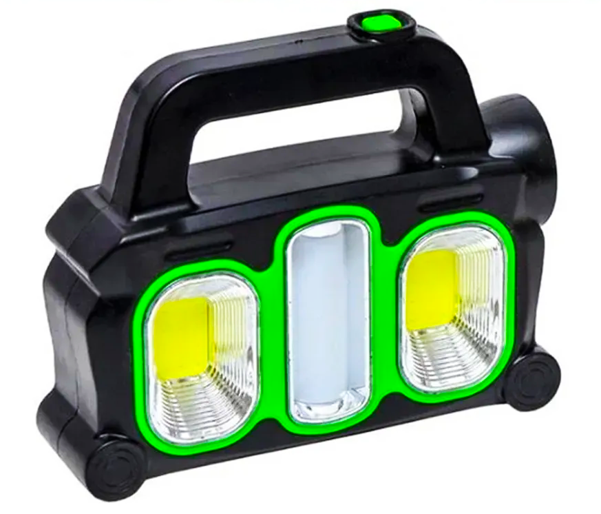 Ліхтар ручний HB 6168 на сонячній батареї акумуляторний (234563737)