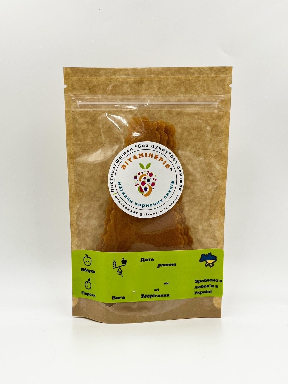 Пастила Вітамінерія персиково-яблочная 100 г (31940303)