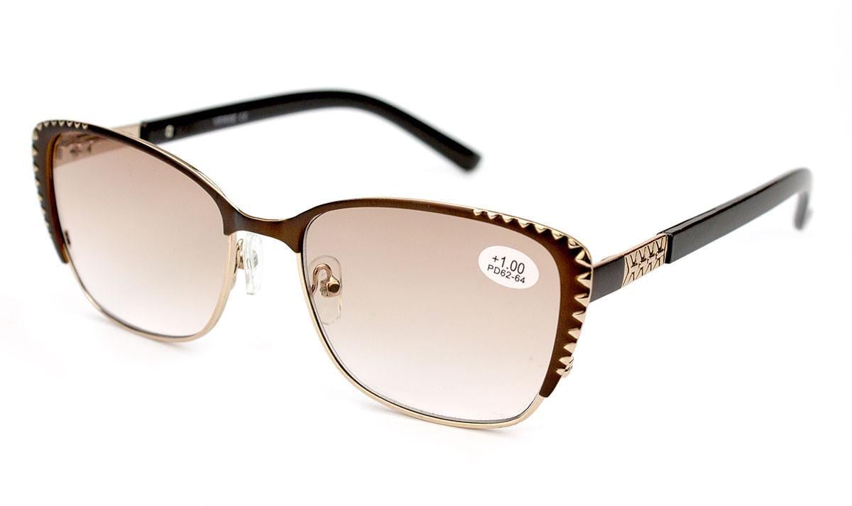 Окуляри для зору в металевій оправі Verse 320145S-C4 тоновані -4,50 (30701333)