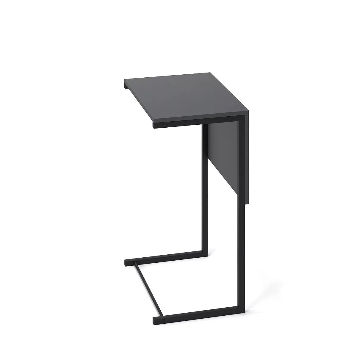 Журнальний стіл-трансформер Art in Нead Just Fiji із МДФ Графіт/Чорний (TB07070000030) - фото 1