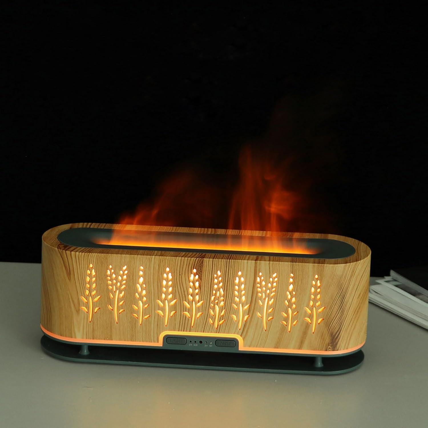 Зволожувач повітря-аромадифузор Doctor-101 Harvest shine 3в1 з ультразвуковим і LED нічником на 7 кольорів Дерево (72b5d65e) - фото 3