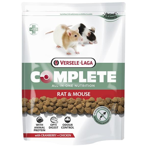Корм для крыс/мышей Versele-Laga Complete Rat&Mouse 500 г (612989) Корм для крыс/мышей Versele-Laga Complete Rat&Mouse 500 г (612989)