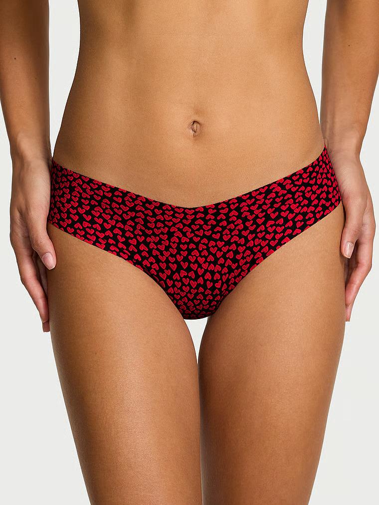 Трусики стринги Victoria's Secret No-Show Thong Panty S Черный (27185573)