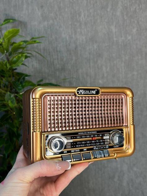 Радиоприемник с солнечной панелью Golon RX-BT6060S с Bluetooth и USB/SD Коричневый - фото 3 Радиоприемник с солнечной панелью Golon RX-BT6060S с Bluetooth и USB/SD Коричневый - фото 3