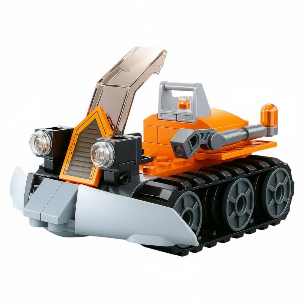 Детский конструктор Sluban M38-B0950 “Полярный снегоход” 82 детали