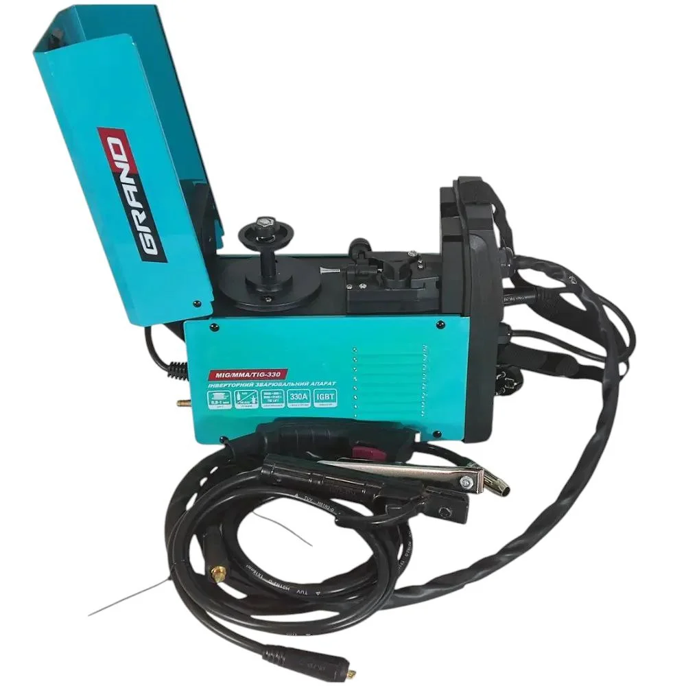 Инверторный сварочный полуавтомат Grand MIG/MMA/TIG-330 - фото 10 Инверторный сварочный полуавтомат Grand MIG/MMA/TIG-330 - фото 10